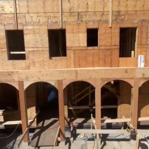 Residential framing project by Glasser Brothers Construction - 8
