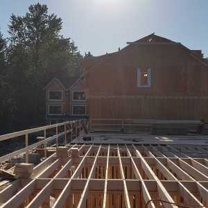 Residential framing project by Glasser Brothers Construction - 23