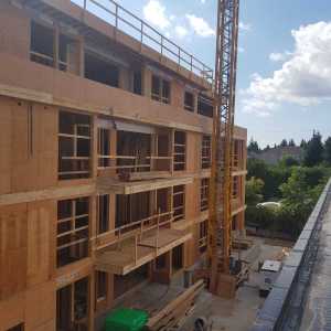 Residential framing project by Glasser Brothers Construction - 22