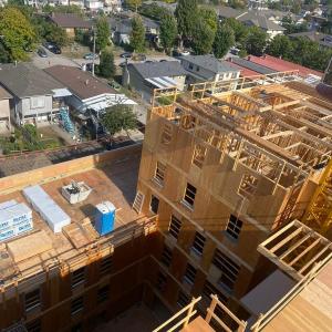 Residential framing project by Glasser Brothers Construction - 21
