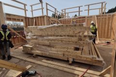Residential framing project by Glasser Brothers Construction - 4