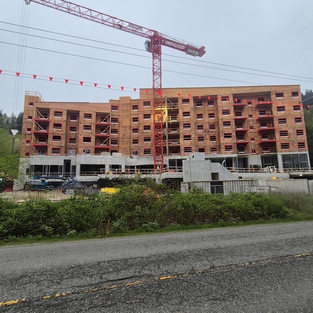 Glasser Brothers Construction crew framing a residential project in BC